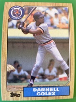 1987 Topps Base Set #411 Darnell Coles