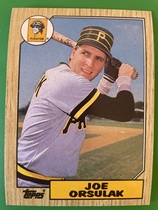1987 Topps Base Set #414 Joe Orsulak