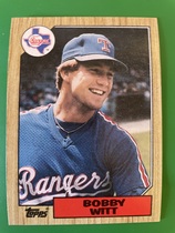 1987 Topps Base Set #415 Bobby Witt