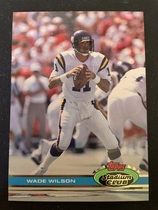 1991 Stadium Club Base Set #144 Wade Wilson