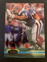 1991 Stadium Club Base Set #189 Leon Seals