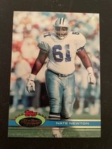 1991 Stadium Club Base Set #404 Nate Newton