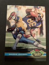 1991 Stadium Club Base Set #405 Damone Johnson