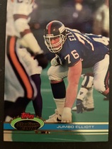 1991 Stadium Club Base Set #432 Jumbo Elliott