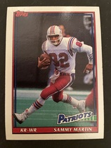 1991 Topps Base Set #616 Sammy Martin