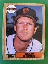 1987 Topps Base Set #438 Kelly Downs