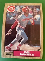 1987 Topps Base Set #466 Kal Daniels