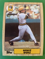 1987 Topps Base Set #469 Mike Diaz