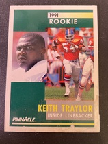 1991 Pinnacle Base Set #285 Keith Traylor