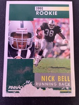 1991 Pinnacle Base Set #296 Nick Bell