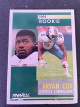1991 Pinnacle Base Set #308 Bryan Cox