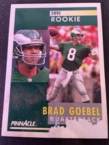1991 Pinnacle Base Set #309 Brad Goebel
