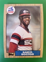 1987 Topps Base Set #482 Daryl Boston