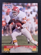 1991 Pro Set Base Set #540 Barry Word