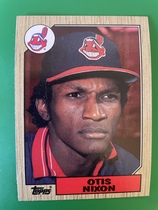 1987 Topps Base Set #486 Otis Nixon