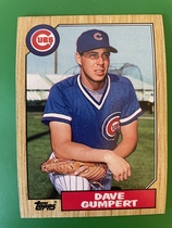 1987 Topps Base Set #487 Dave Gumpert