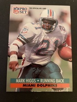 1991 Pro Set Base Set #831 Mark Higgs