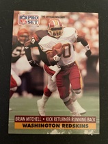 1991 Pro Set Base Set #848 Brian Mitchell