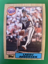 1987 Topps Base Set #503 Larry Andersen