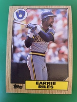 1987 Topps Base Set #523 Earnest Riles