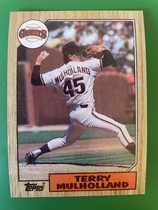 1987 Topps Base Set #536 Terry Mulholland