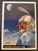 1992 Fleer Base Set #474 Warren Moon