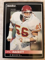 1992 Pinnacle Base Set #7 Dino Hackett