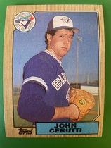 1987 Topps Base Set #557 John Cerutti