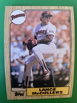 1987 Topps Base Set #559 Lance McCullers