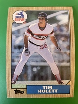 1987 Topps Base Set #566 Tim Hulett