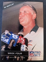 1992 Pro Set Base Set #40 Wk 4:Dolp 16-Pack 1