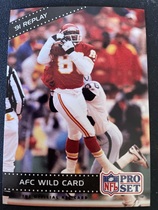 1992 Pro Set Base Set #54 AFC WC:Chf20-Raid 6