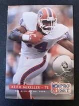 1992 Pro Set Base Set #99 Keith McKeller