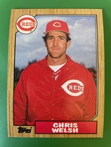 1987 Topps Base Set #592 Chris Welsh