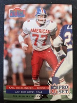 1992 Pro Set Base Set #389 Karl Mecklenberg