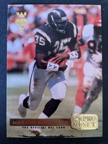 1992 Pro Set Gold MVPs #MVP13 Marion Butts