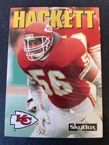 1992 SkyBox Impact #142 Dino Hackett