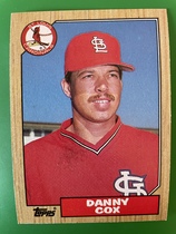 1987 Topps Base Set #621 Danny Cox