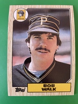 1987 Topps Base Set #628 Bob Walk