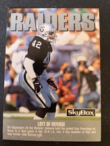 1992 SkyBox Impact #289 Los Angeles Raiders