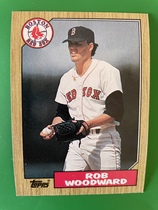 1987 Topps Base Set #632 Rob Woodward