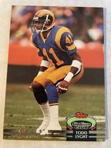 1992 Stadium Club Base Set #250 Todd Lyght