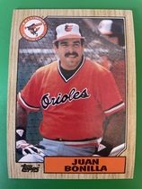 1987 Topps Base Set #668 Juan Bonilla
