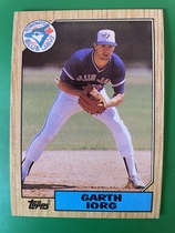 1987 Topps Base Set #751 Garth Iorg