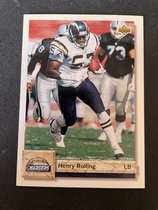 1992 Upper Deck Base Set #489 Henry Rolling
