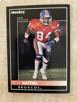 1992 Pinnacle Base Set #9 Ricky Nattiel