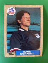 1987 Topps Base Set #703 Dave Schmidt