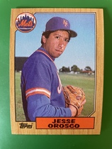 1987 Topps Base Set #704 Jesse Orosco