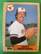 1987 Topps Base Set #728 Tippy Martinez