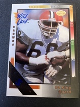 1992 Wild Card NFL 5 Stripes #168 Ed King